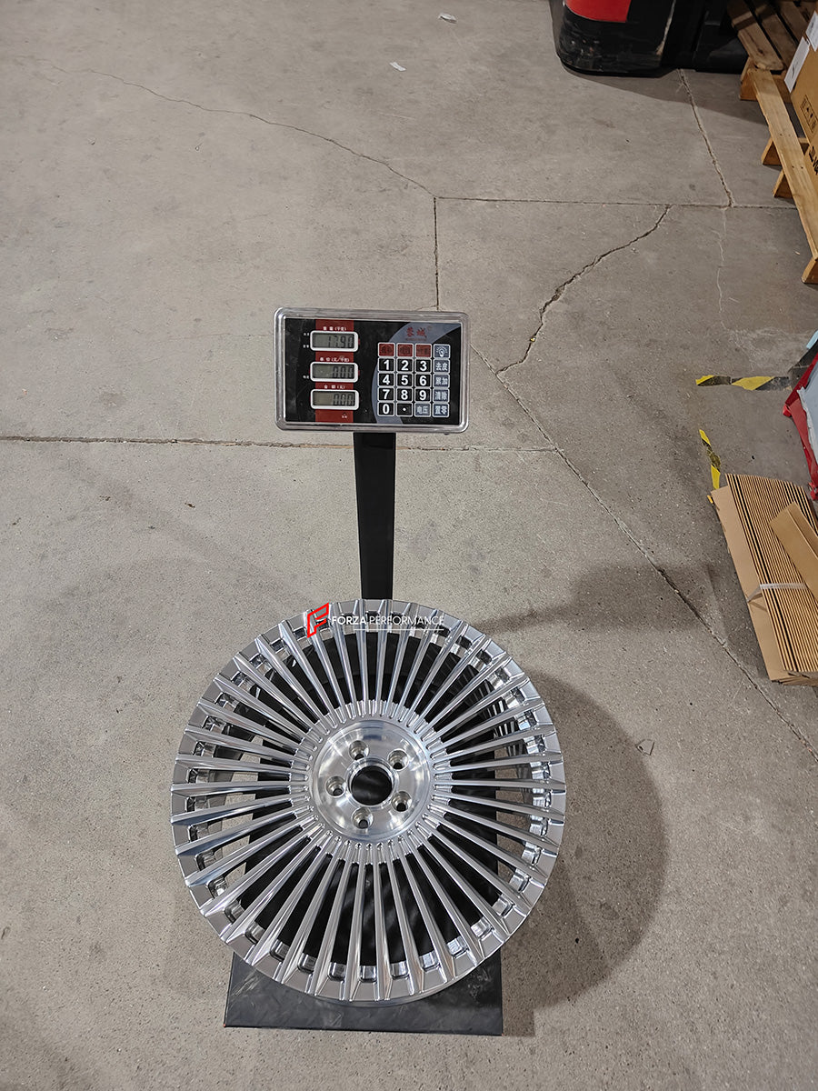 FORZA PERFORMANCE 22 INCH FORGED WHEELS RIMS for BMW 7 SERIES G70 2024 custom fit FORGIATO TRIMESTRE M STYLE WHEELS