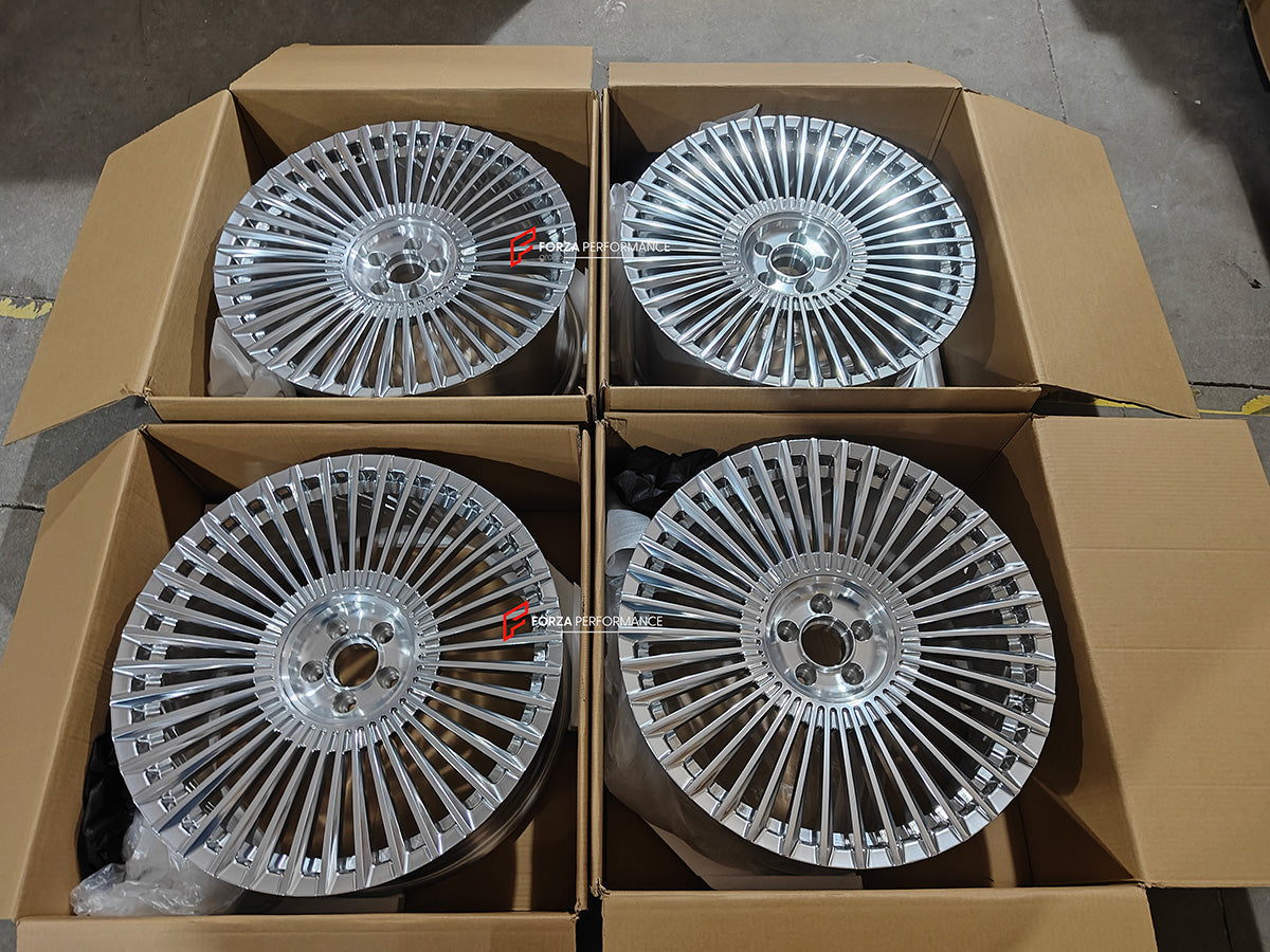 FORZA PERFORMANCE 22 INCH FORGED WHEELS RIMS for BMW 7 SERIES G70 2024 custom fit FORGIATO TRIMESTRE M STYLE WHEELS