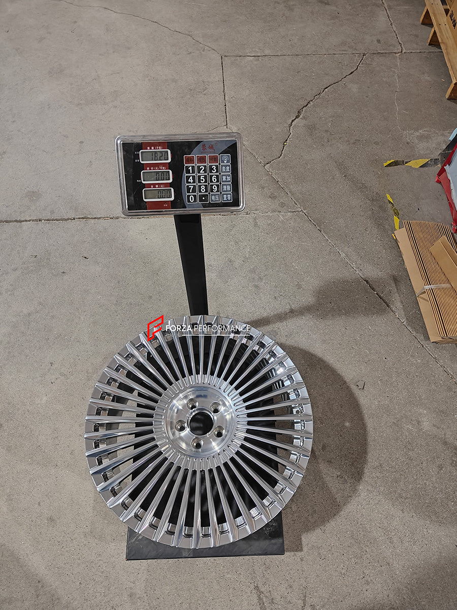 FORZA PERFORMANCE 22 INCH FORGED WHEELS RIMS for BMW 7 SERIES G70 2024 custom fit FORGIATO TRIMESTRE M STYLE WHEELS