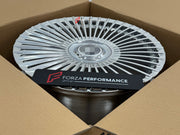 FORZA PERFORMANCE 22 INCH FORGED WHEELS RIMS for BMW 7 SERIES G70 2024 custom fit FORGIATO TRIMESTRE M STYLE WHEELS