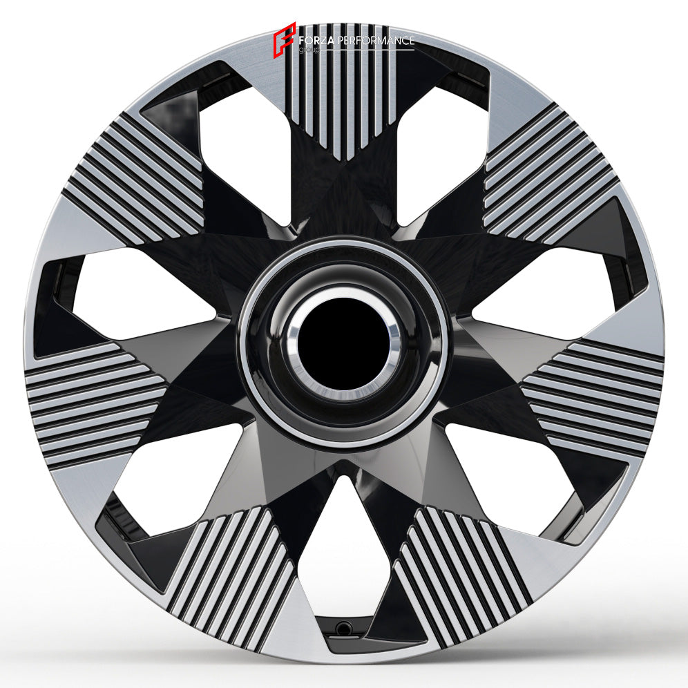 FORZA PERFORMANCE 22 INCH FORGED WHEELS RIMS for DENZA N9 2025 custom fit OEM CULLINAN BLACK BADGE WHEELS