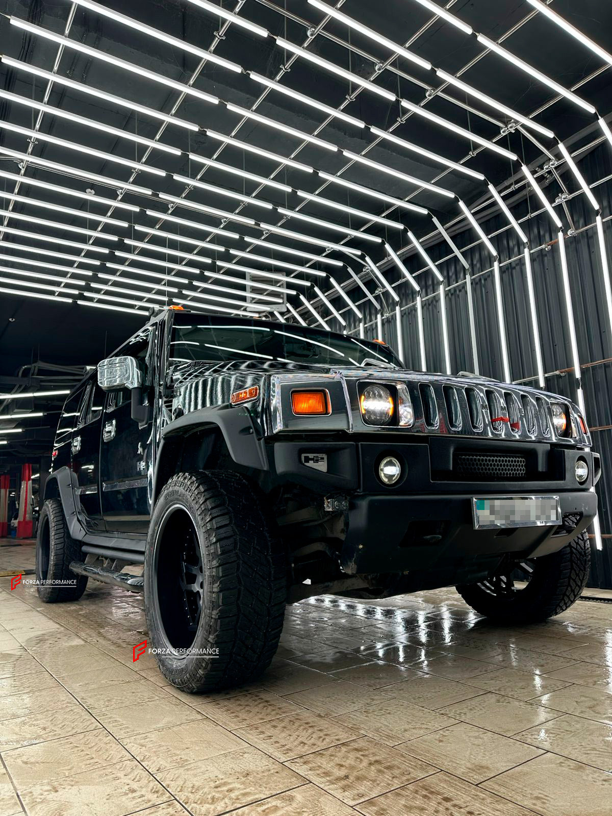 FORZA PERFORMANCE  22 INCH FORGED WHEELS RIMS for HUMMER H2 2005 custom fit PUR LX12