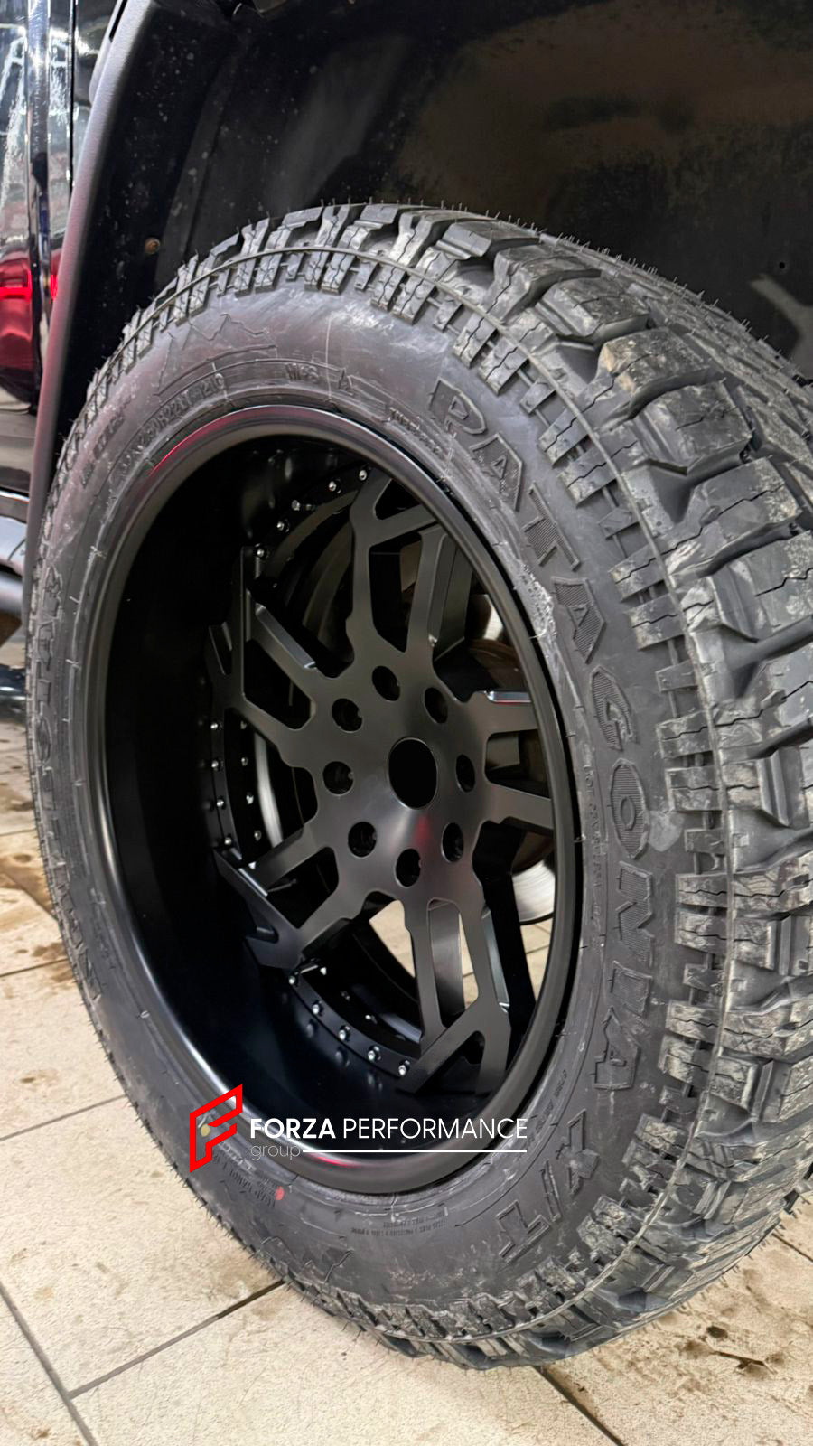 FORZA PERFORMANCE  22 INCH FORGED WHEELS RIMS for HUMMER H2 2005 custom fit PUR LX12