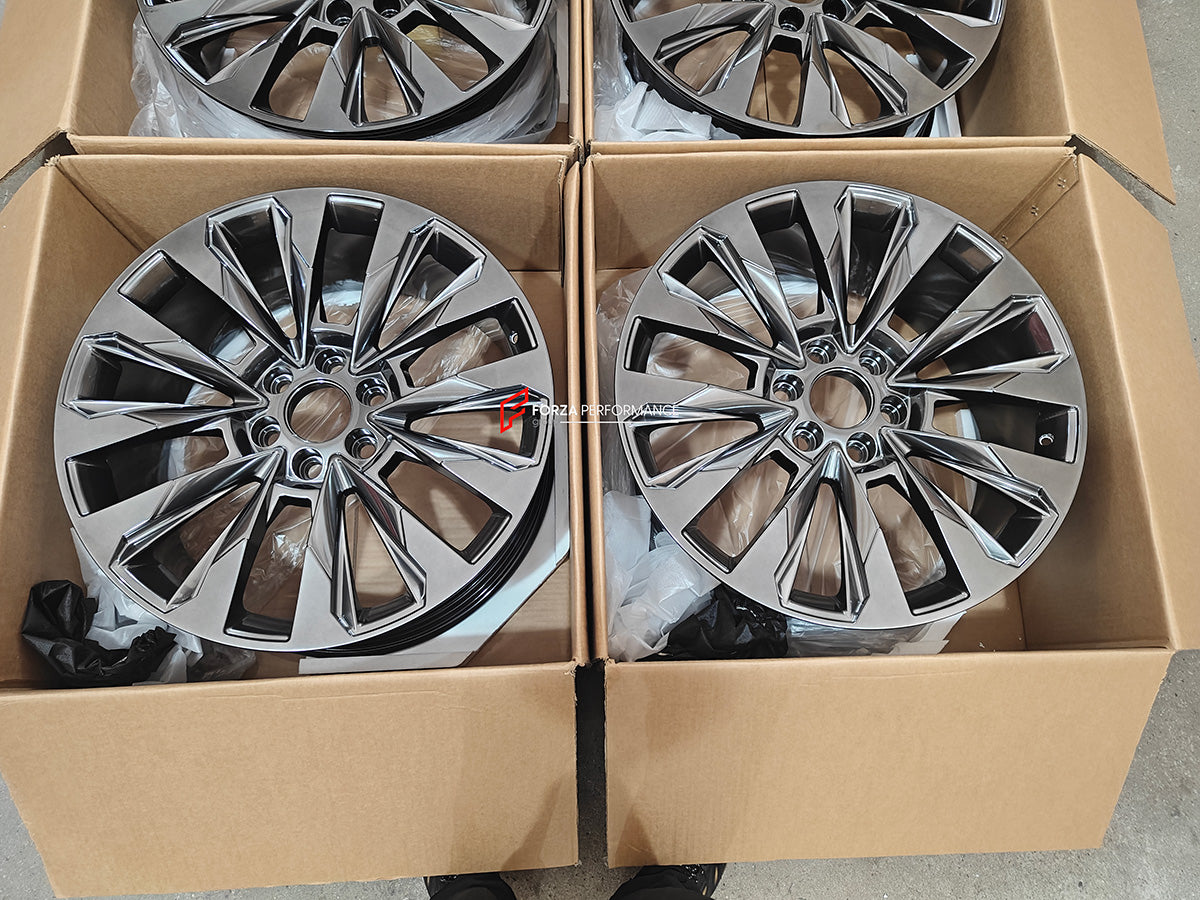 FORZA PERFORMANCE 22 INCH FORGED WHEELS RIMS for TOYOTA LAND CRUISER 300 LC 300 custom fit OEM DESIGN