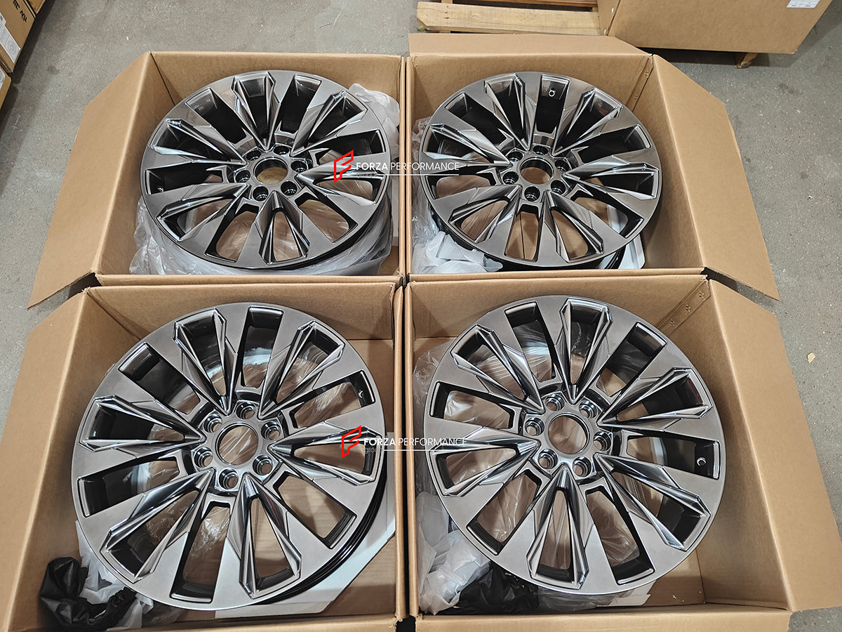 FORZA PERFORMANCE 22 INCH FORGED WHEELS RIMS for TOYOTA LAND CRUISER 300 LC 300 custom fit OEM DESIGN