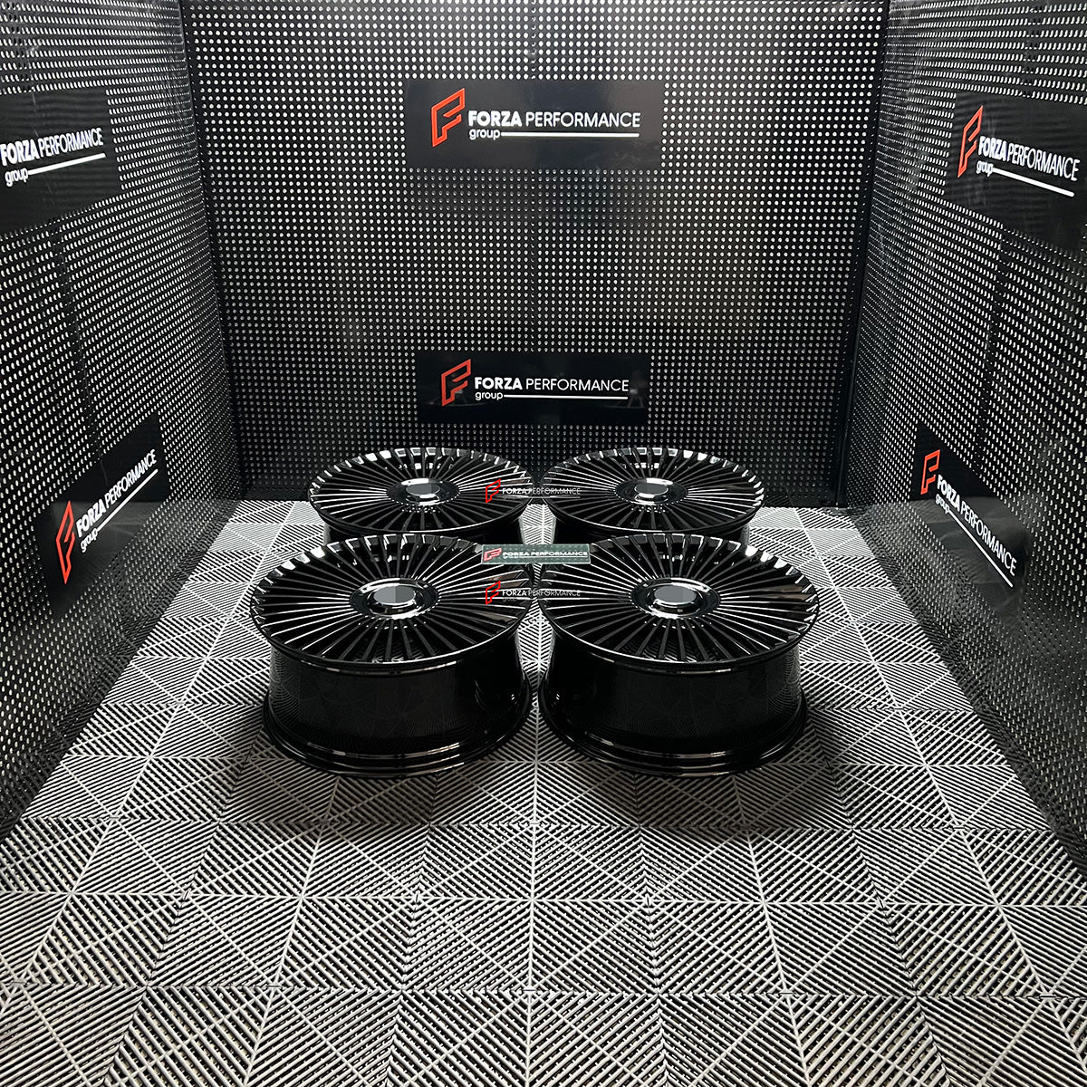 FORZA PERFORMANCE 22 INCH FORGED WHEELS RIMS for ZEEKR 9X 2025 custom fit FORGIATO TRIMESTRE M WHEELS