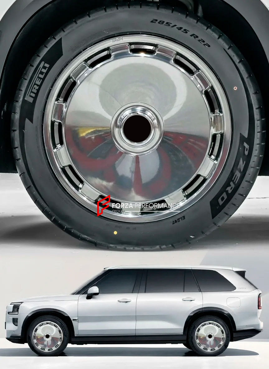FORZA PERFORMANCE 22 INCH FORGED WHEELS RIMS for ZEEKR 9X 2025 custom fit L108M WHEELS