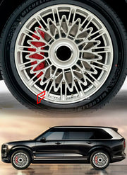 FORZA PERFORMANCE 22 INCH FORGED WHEELS RIMS for ZEEKR 9X 2025