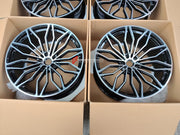 FORZA PERFORMANCE 23 INCH FORGED WHEELS RIMS for LAMBORGHINI URUS S 2024 custom fit  OEM GALANTHUS PERFORMANTE 4ML601025DJ 4ML601025DK