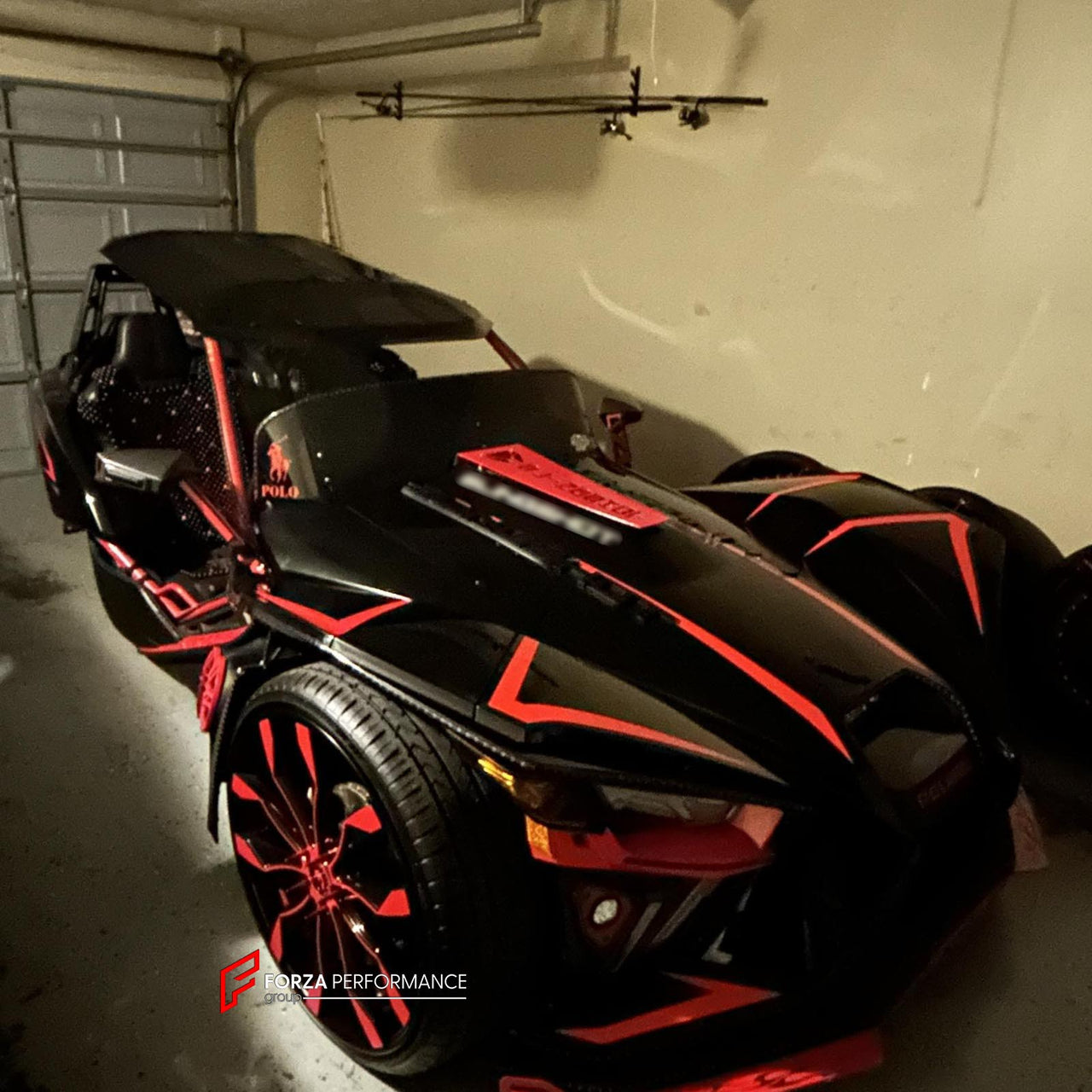 FORZA PERFORMANCE 24 INCH FORGED WHEELS RIMS for POLARIS SLINGSHOT 2020 custom fit FORGIATO F2 16M WHEELS