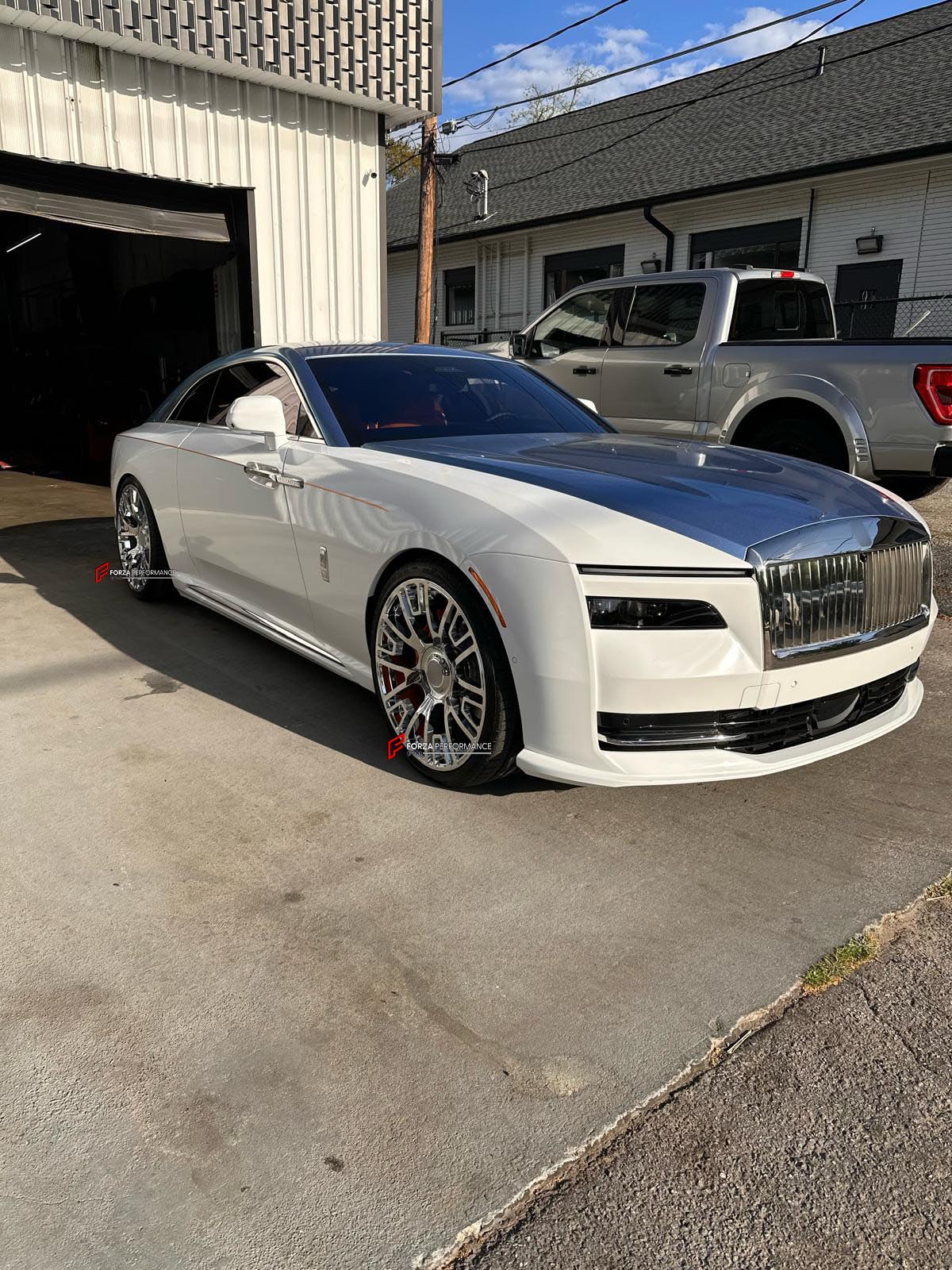 FORZA PERFORMANCE 24 INCH FORGED WHEELS RIMS for ROLLS-ROYCE SPECTRE 2024 custom fit MANSORY V.6