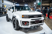 BODY KIT for TOYOTA LAND CRUISER 250 LC250 PRADO 2023+

Set includes:

Front Bumper Fog Light Trims
Front Grille
Front Skid Plate
Hood/Bonnet
Roof LED DRL Bar
Side Fender Trims

Roof Spoiler
Rear Spoiler

Rear Bumper

Material: Plastic

Note: Professional installation is required.

CONTACT US FOR PRICING

Payment ►
Visa
Mastercard
PayPal with a credit card (add 4.4% at checkout)
Payoneer
Cryptocurrency

Shipment ►
By express DHL/UPS/TNT/FedEx
To the local international airport
Special line by air
Special li