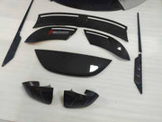 CARBON BODY KIT for FERRARI ROMA

Set includes:

Front Bumper
Front Grille
Hood / Bonnet
Side Mirror Covers
Side Trims
Side Skirts
Trunk Panel
Rear Spoiler

Rear Diffuser

Material: Carbon Fiber

Note: Professional installation is required.