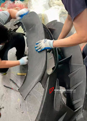 CARBON BODY KIT for FERRARI ROMA

Set includes:

Front Bumper
Front Grille
Hood / Bonnet
Side Mirror Covers
Side Trims
Side Skirts
Trunk Panel
Rear Spoiler

Rear Diffuser

Material: Carbon Fiber

Note: Professional installation is required.