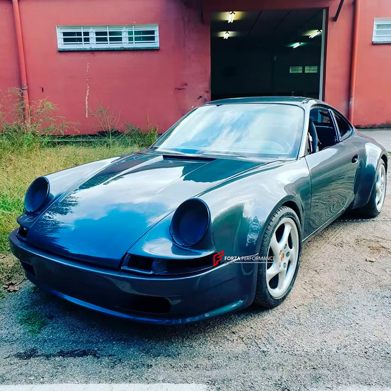 CONVERSION BODY KIT for PORSCHE 911 996 CARRERA 1997 - 2006 upgrade to 911 964

Set includes:

Front Bumper
Hood / Bonnet 
Headlights
Turn Lights
Front Fenders
Rear Quarter Panels
Rear Spoiler
Rear Bumper

Material: Fiberglass

NOTE: Professional installation is required.

CONTACT US FOR PRICING

Why “Contact Us for Pricing”?

We don’t display fixed prices because our goal is to offer you the most competitive deal possible. Product costs often decrease over time, and by requesting a quote, you’ll receive ou