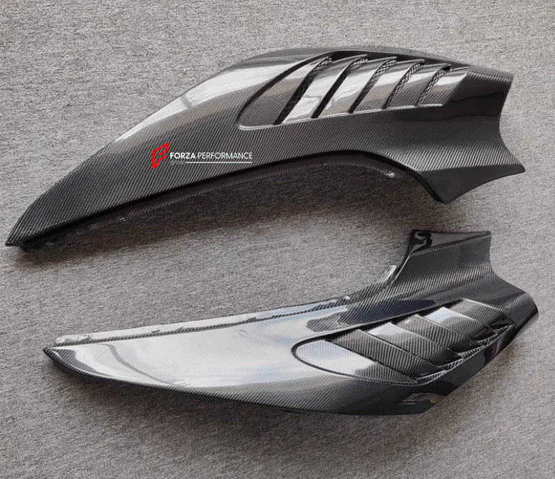 CARBON FRONT FENDERS for MCLAREN 720S 2017 - 2023

Set includes:

Front Fenders

Material: Carbon Fiber

Note: Professional installation is required

CONTACT US FOR PRICING
