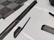 DRY CARBON BODY KIT for BMW 7 SERIES G70 2022+

Set includes:

Front Lip
Front Bumper Trims
Front Bumper Air Vent Covers
Side Mirror Covers
Side Trims
Side Skirts
Roof Spoiler
Rear Spoiler
Rear Diffuser

Material: Dry Carbon