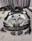 DRY CARBON BODY KIT for FERRARI SF90

Set includes:

Front Lip
Front Bumper Canards
Front Lid Trim
Front Fenders
Side Mirror Covers
Rear Air Vent Inlet Trim
Side Skirts
Rear Spoiler
Rear Diffuser

Material: Carbon Fiber

Note: Professional installation is required.