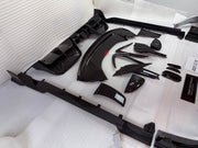 DRY CARBON BODY KIT for FERRARI SF90

Set includes:

Front Lip
Front Bumper Canards
Front Lid Trim
Front Fenders
Side Mirror Covers
Rear Air Vent Inlet Trim
Side Skirts
Rear Spoiler
Rear Diffuser

Material: Carbon Fiber

Note: Professional installation is required.

Contact us for pricing

Payment ►
Visa
Mastercard
PayPal with a credit card (add 4.4% at checkout)
Payoneer
Cryptocurrency
Shipment ►
By express DHL/UPS/TNT/FedEx
To the local international airport
Special line by air
Special line by the sea
To 