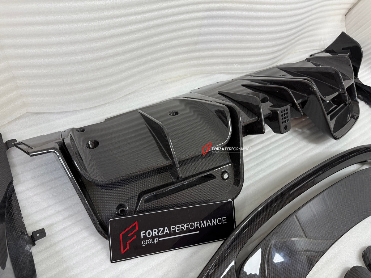 DRY CARBON BODY KIT for FERRARI SF90

Set includes:

Front Lip
Front Bumper Canards
Front Lid Trim
Front Fenders
Side Mirror Covers
Rear Air Vent Inlet Trim
Side Skirts
Rear Spoiler
Rear Diffuser

Material: Carbon Fiber

Note: Professional installation is required.

Contact us for pricing

Payment ►
Visa
Mastercard
PayPal with a credit card (add 4.4% at checkout)
Payoneer
Cryptocurrency
Shipment ►
By express DHL/UPS/TNT/FedEx
To the local international airport
Special line by air
Special line by the sea
To 