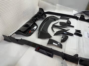 DRY CARBON BODY KIT for FERRARI SF90

Set includes:

Front Lip
Front Bumper Canards
Front Lid Trim
Front Fenders
Side Mirror Covers
Rear Air Vent Inlet Trim
Side Skirts
Rear Spoiler
Rear Diffuser

Material: Carbon Fiber

Note: Professional installation is required.

Contact us for pricing

Payment ►
Visa
Mastercard
PayPal with a credit card (add 4.4% at checkout)
Payoneer
Cryptocurrency
Shipment ►
By express DHL/UPS/TNT/FedEx
To the local international airport
Special line by air
Special line by the sea
To 