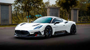 MANSORY STYLE DRY CARBON BODY KIT for MASERATI MC20 2020+

Set includes:


Front Lip
Front Bumper Trims
Front Canards
Hood / Bonnet
Hood Air Vents
Side Mirror Covers
Side Skirts
Rear Spoiler
Rear Diffuser

Material: Dry Carbon

Note: Professional installation is required.