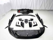 MANSORY STYLE DRY CARBON BODY KIT for MASERATI MC20 2020+

Set includes:


Front Lip
Front Bumper Trims
Front Canards
Hood / Bonnet
Hood Air Vents
Side Mirror Covers
Side Skirts
Rear Spoiler
Rear Diffuser

Material: Dry Carbon

Note: Professional installation is required.