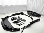 MANSORY STYLE DRY CARBON BODY KIT for MASERATI MC20 2020+

Set includes:


Front Lip
Front Bumper Trims
Front Canards
Hood / Bonnet
Hood Air Vents
Side Mirror Covers
Side Skirts
Rear Spoiler
Rear Diffuser

Material: Dry Carbon

Note: Professional installation is required.