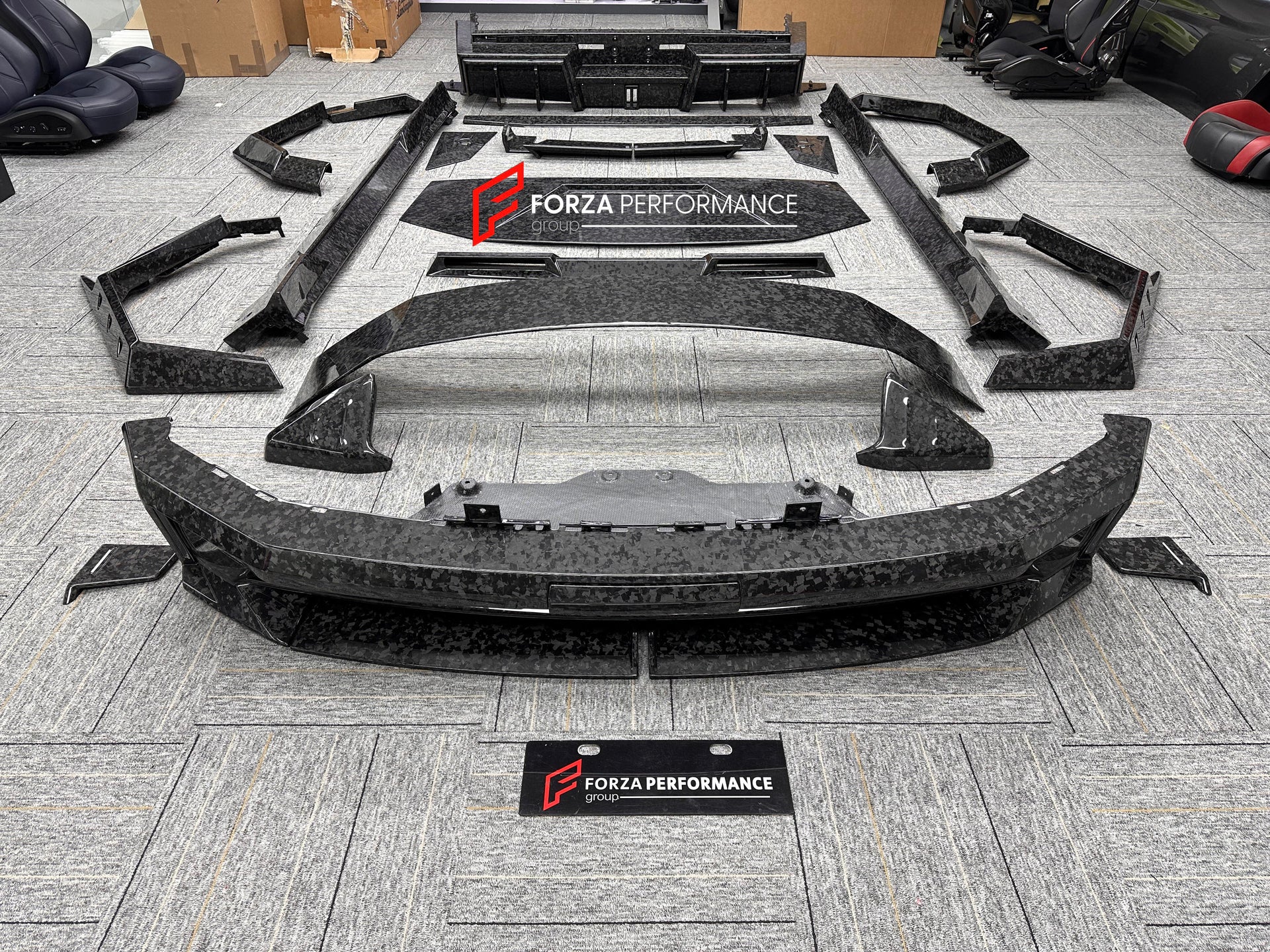 FORZA PERFORMANCE DRY CARBON BODY KIT for TESLA CYBERTRUCK 2023+ custom fit MANSORY ELONGATION BODY KIT buy