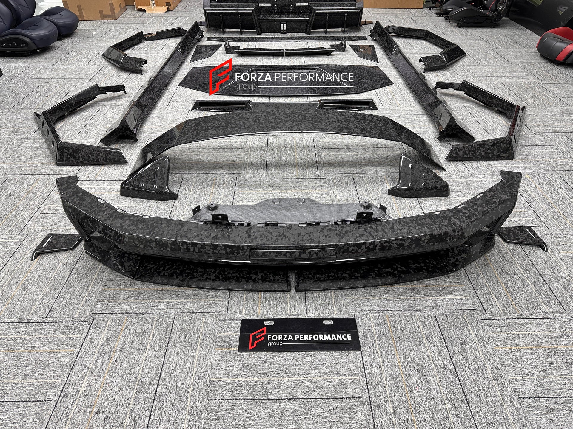 FORZA PERFORMANCE DRY CARBON BODY KIT for TESLA CYBERTRUCK 2023+ custom fit MANSORY ELONGATION BODY KIT buy