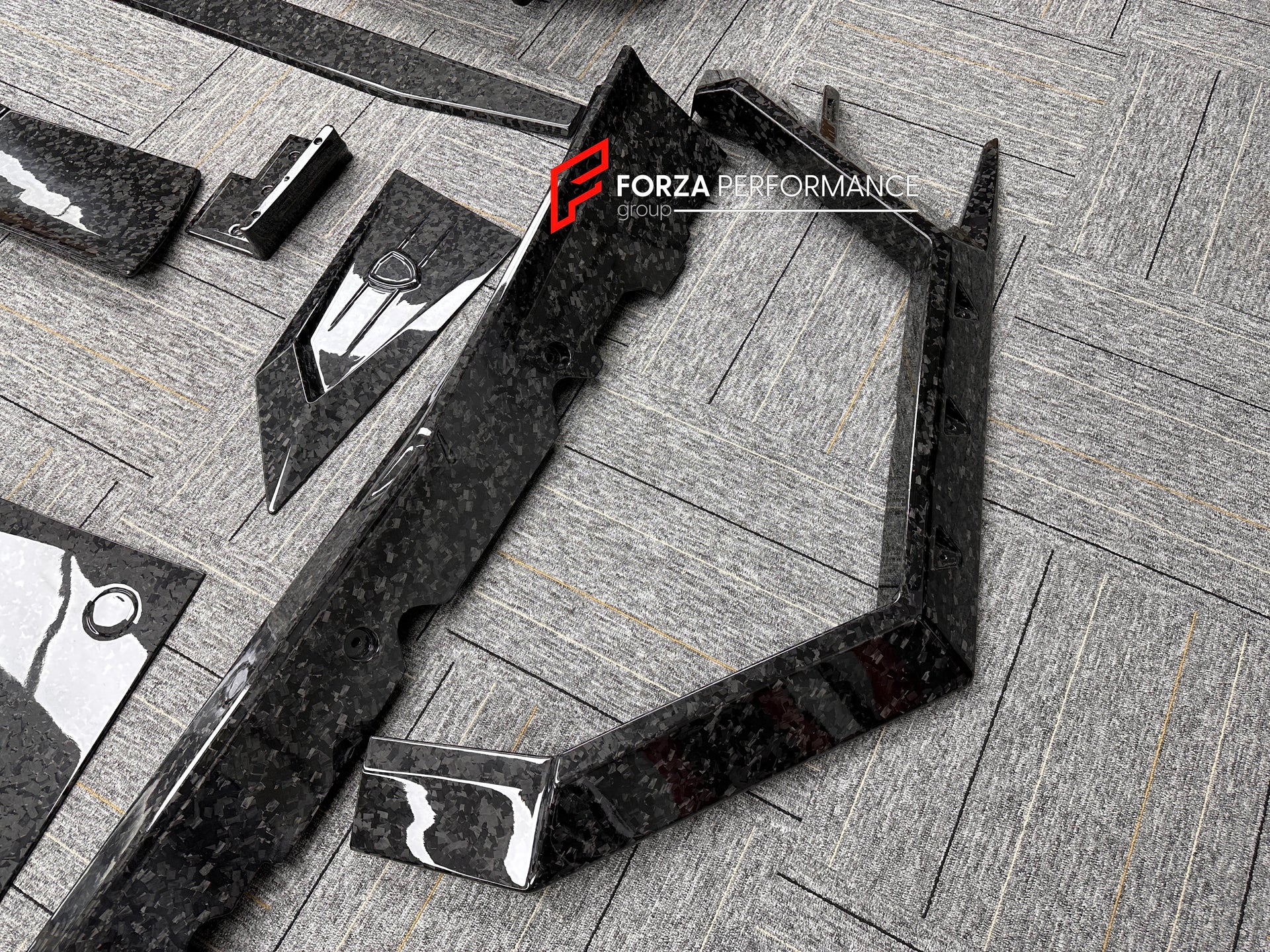FORZA PERFORMANCE DRY CARBON BODY KIT for TESLA CYBERTRUCK 2023+ custom fit MANSORY ELONGATION BODY KIT buy