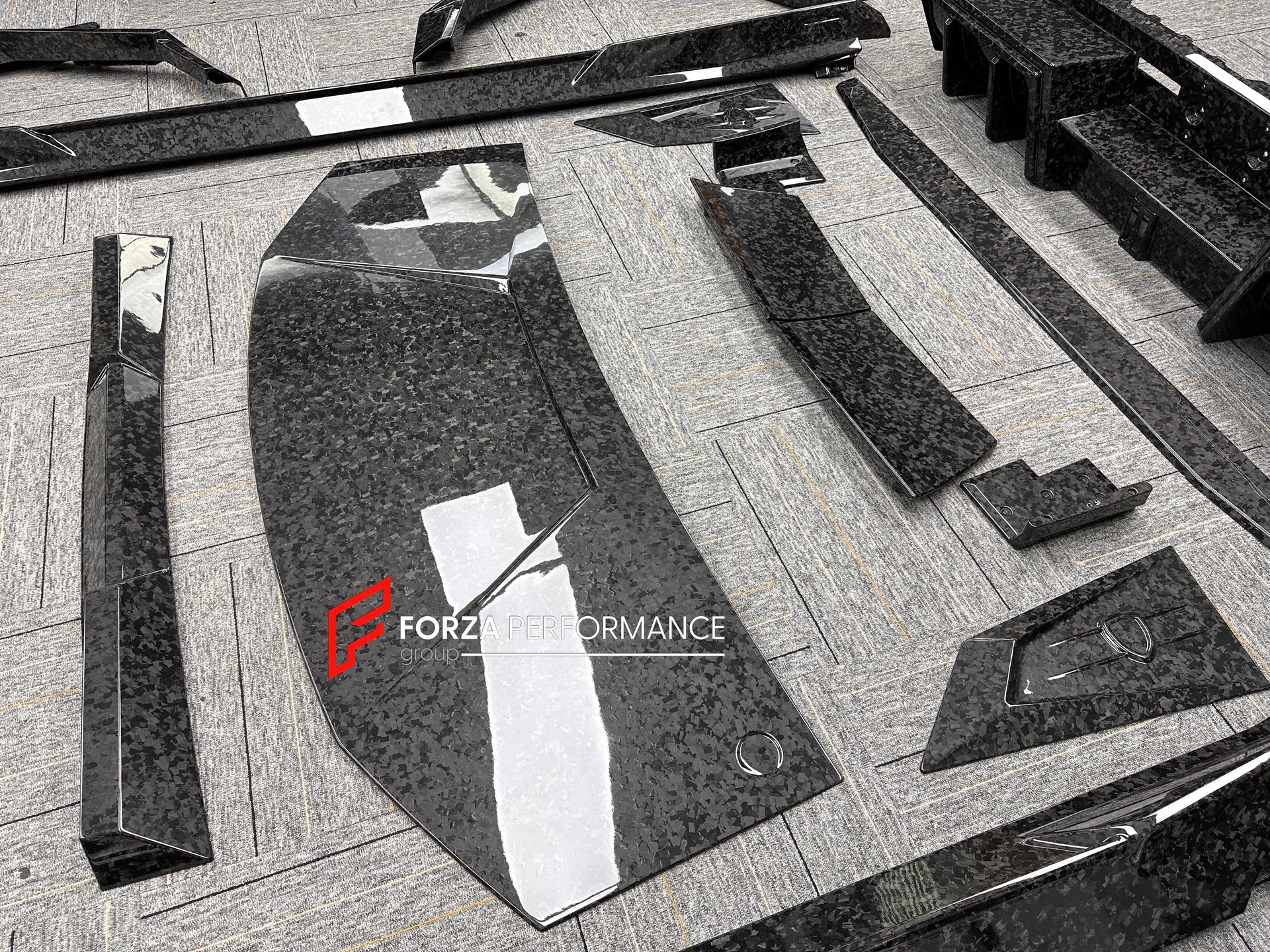 FORZA PERFORMANCE DRY CARBON BODY KIT for TESLA CYBERTRUCK 2023+ custom fit MANSORY ELONGATION BODY KIT buy