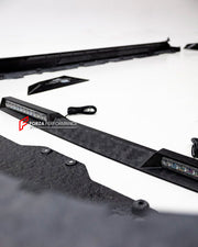 DRY CARBON BODY KIT for TESLA CYBERTRUCK 2023+

Set includes:

Front Bumper Assembly with DRL lights
Front Panel
Hood / Bonnet
Roof LED Bar
Fenders
Side Mirror Covers
Side Skirts
C Pillar Panel
Trunk Panel
Rear Spoiler
Rear Panel
Rear Diffuser

Material: Dry Carbon

NOTE: Professional installation is required.

Why “Contact Us for Pricing”?

We don’t display fixed prices because our goal is to offer you the most competitive deal possible. Product costs often decrease over time, and by requesting a quote, yo