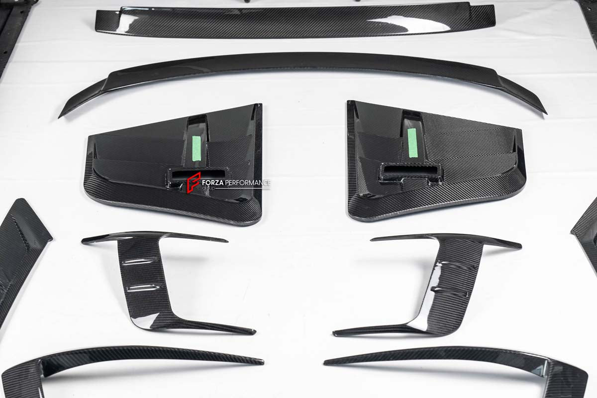  DRY CARBON FIBER BODY KIT for ROLLS ROYCE SPECTRE 2023+ 

Set includes:

Front Lip
Front Bumper Trims
Hood/Bonnet
Side Fender Vents
Side Skirts
Rear Spoiler
Rear Diffuser

Material: Carbon Fiber