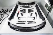  DRY CARBON FIBER BODY KIT for ROLLS ROYCE SPECTRE 2023+ 

Set includes:

Front Lip
Front Bumper Trims
Hood/Bonnet
Side Fender Vents
Side Skirts
Rear Spoiler
Rear Diffuser

Material: Carbon Fiber