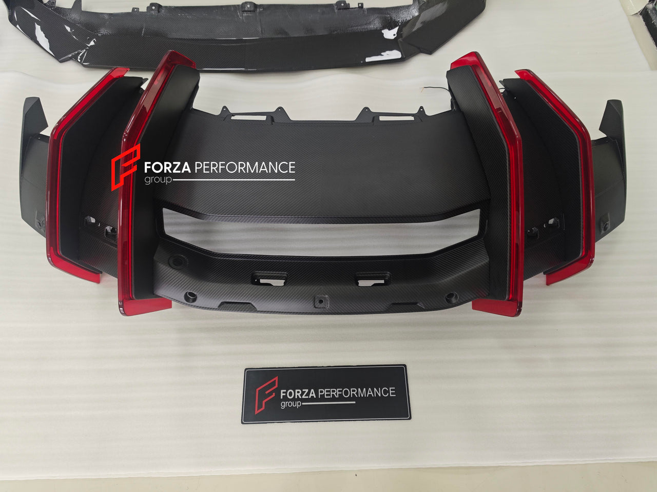 FORZA PERFORMANCE DRY CARBON REAR DIFFUSER for LAMBORGHINI REVUELTO 2023+ custom fit VORSTEINER
