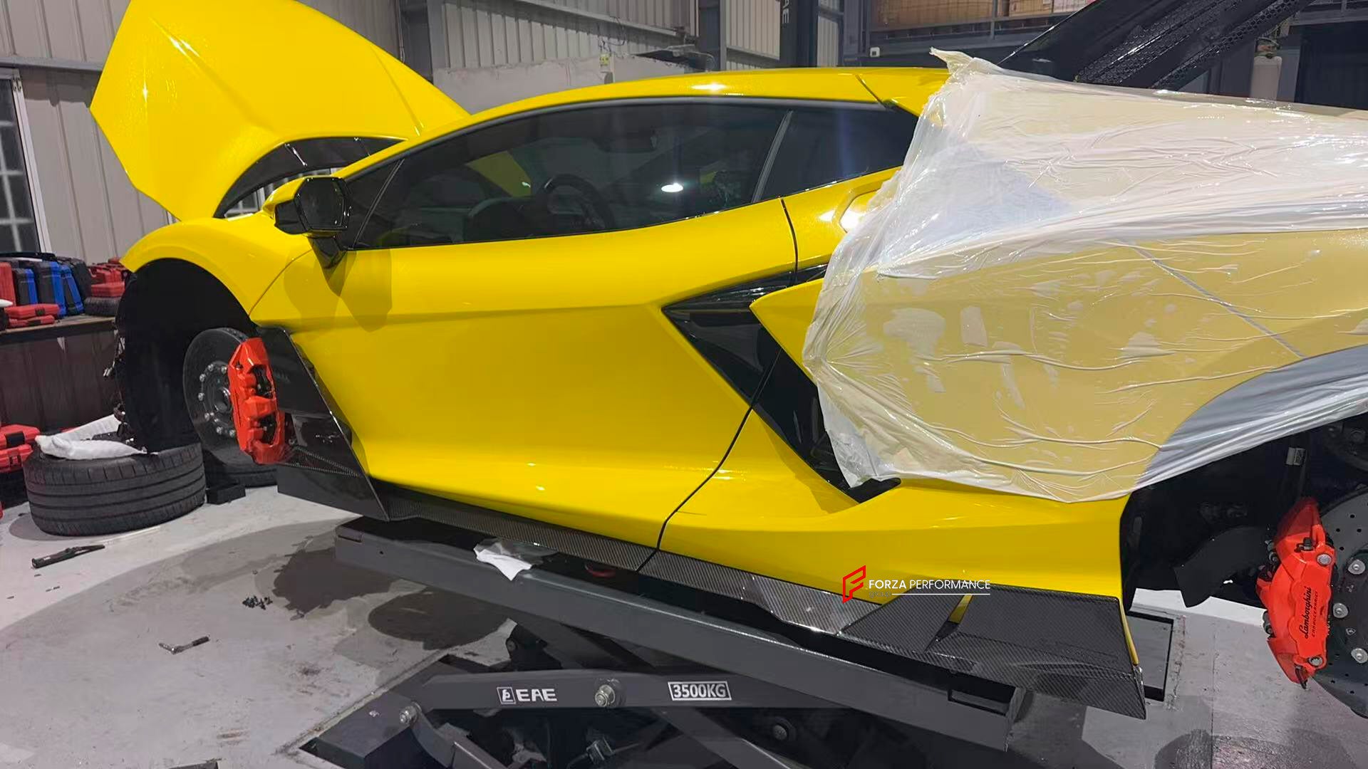 FORGED CARBON BODY KIT for LAMBORGHINI REVUELTO 2023+

Set includes:

Front Lip
Middle Air Splitter for Front Bumper
Air Splitter for Front Bumper
Front Radar Cover
Headlight Covers
Hood / Bonnet
Side Skirts

Rear Spoiler
Rear Diffuser

Material: Dry Carbon or Forged Carbon

NOTE: Professional installation is required.

CONTACT US FOR PRICING

Why “Contact Us for Pricing”?

We don’t display fixed prices because our goal is to offer you the most competitive deal possible. Product costs often decrease over ti