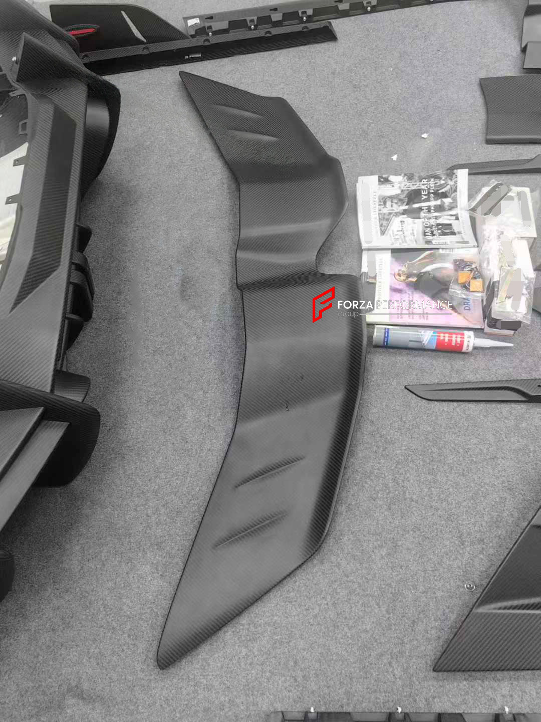 FORGED CARBON BODY KIT for LAMBORGHINI REVUELTO 2023+

Set includes:

Front Lip
Middle Air Splitter for Front Bumper
Air Splitter for Front Bumper
Front Radar Cover
Headlight Covers
Hood / Bonnet
Side Skirts

Rear Spoiler
Rear Diffuser

Material: Dry Carbon or Forged Carbon

NOTE: Professional installation is required.

CONTACT US FOR PRICING

Why “Contact Us for Pricing”?

We don’t display fixed prices because our goal is to offer you the most competitive deal possible. Product costs often decrease over ti