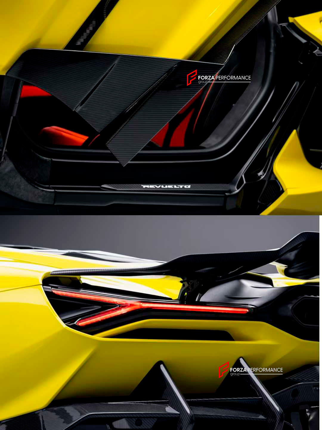 FORZA PERFORMANCE FORGED CARBON BODY KIT for LAMBORGHINI REVUELTO