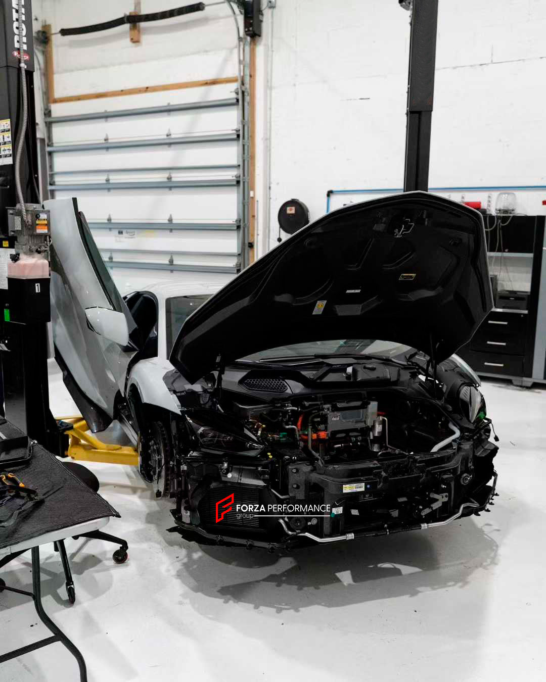 FORGED CARBON BODY KIT for LAMBORGHINI REVUELTO 2023+

Set includes:

Front Lip
Middle Air Splitter for Front Bumper
Air Splitter for Front Bumper
Front Radar Cover
Headlight Covers
Hood / Bonnet
Side Skirts

Rear Spoiler
Rear Diffuser

Material: Dry Carbon or Forged Carbon