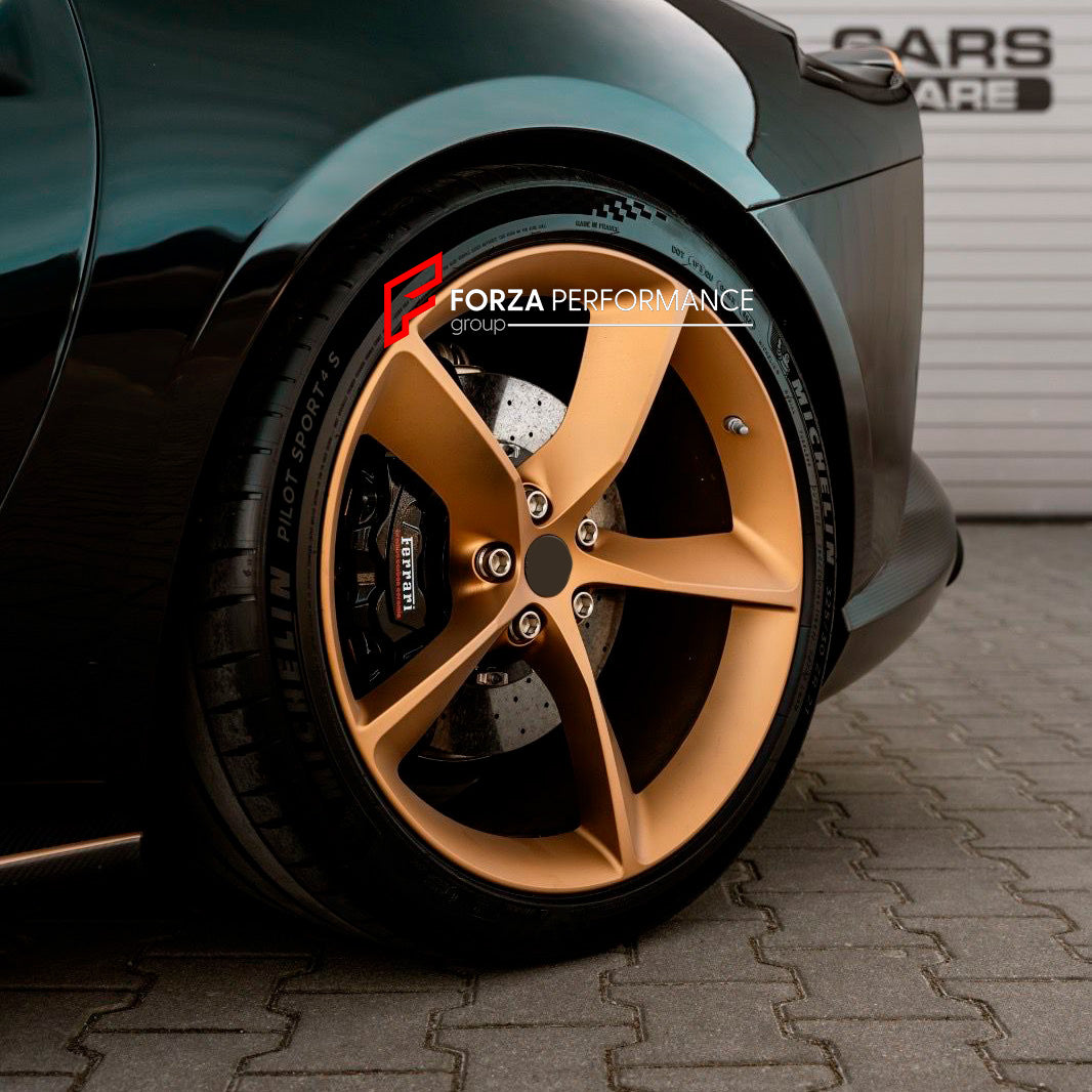 Porsche Monza Rims FORZA PERFORMANCE FORGED WHEELS RIMS for FERRARI MONZA SP2 2019 - 2023 ...