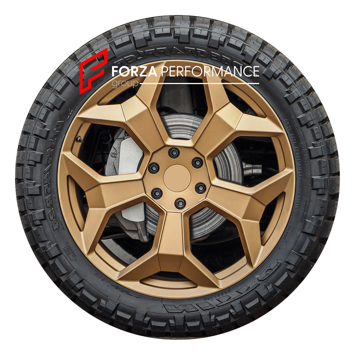 FORZA PERFORMANCE FORGED WHEELS RIMS for TESLA CYBERTRUCK custom fit U CYBRSPOKE
