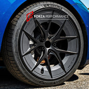 FORZA PERFORMANCE FORGED WHEELS RIMS for TESLA MODEL Y JUNIPER 2025 custom fit OEM ROAD WARRIOR WHEELS 