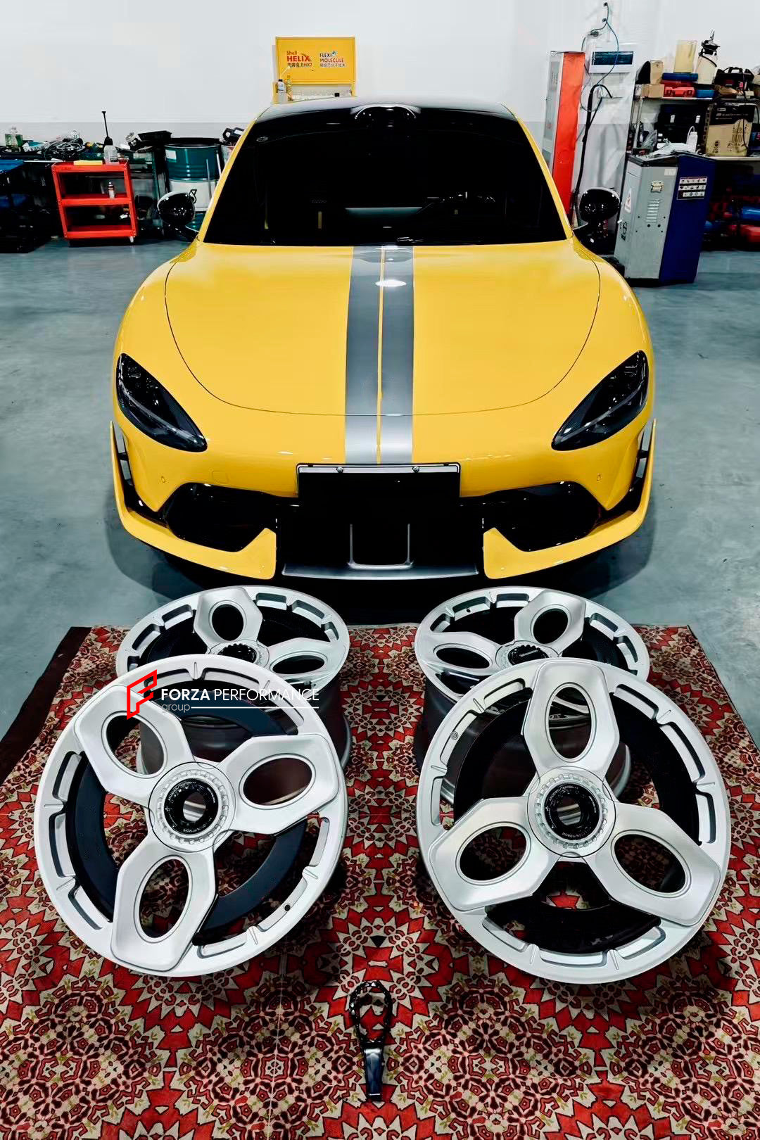 FORZA PERFORMANCE FORGED WHEELS RIMS for XIAOMI SU7 ULTRA 2025 custom fit NC01-R