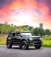 WIDE BODY KIT for FORD BRONCO 2021+

Set includes:

Front Lip
Front Bumper
Front Fenders
Hood / Bonnet
Side Skirts
Rear Fenders
Tail Lights
Rear Bumper
Rear Diffuser

Material: Fiberglass or Carbon Fiber