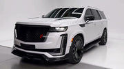 WIDE BODY KIT for CADILLAC ESCALADE 2021 - 2024

Set includes:


Front Lip
Front Bumper Trims
Grille Cover
Roof Spoiler 
Rear Diffuser 
Exhaust Tips

Material: Carbon Fiber

Note: Professional installation is required.

CONTACT US FOR PRICING&nbsp;

Payment ►
Visa
Mastercard
PayPal with a credit card (add 4.4% at checkout)
Payoneer
Cryptocurrency
Shipment ►
By express DHL/UPS/TNT/FedEx
To the local international airport
Special line by air
Special line by the sea
To Europe and the UK by train

Please let us