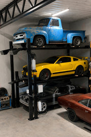FP-360 Four-Post Garage Parking Lift - Drive-On Car Storage Lift, 3,600 kg - elevador de cuatro columnas / pont élévateur 4 colonnes