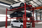 FP-360X Extended Four-Post Garage Parking Lift - 3-Car Drive-On Storage - elevador de cuatro columnas / pont élévateur 4 colonnes