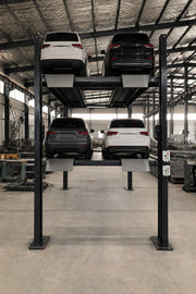 FP-630 Heavy-Duty Four-Post Garage Parking Lift - Drive-On Car Storage - elevador de cuatro columnas / pont élévateur 4 colonnes