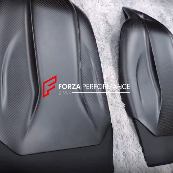 FR DESIGN DRY CARBON SEAT COVERS for ZEEKR 001